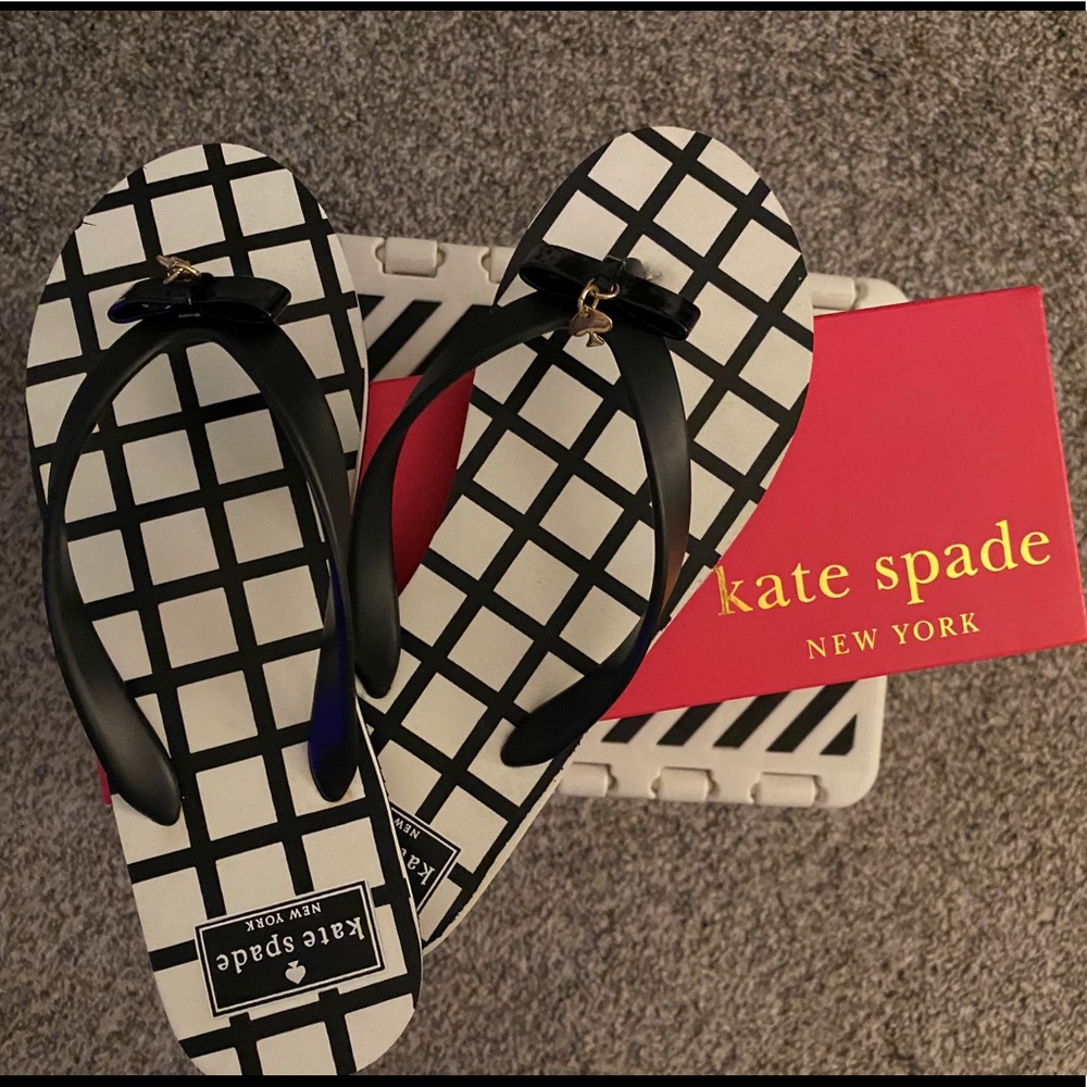 New Kate Spade Flip Flops